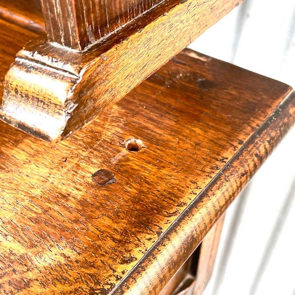 イギリスアンティーク　オープンカップボード　飾り棚　食器棚　オーク材