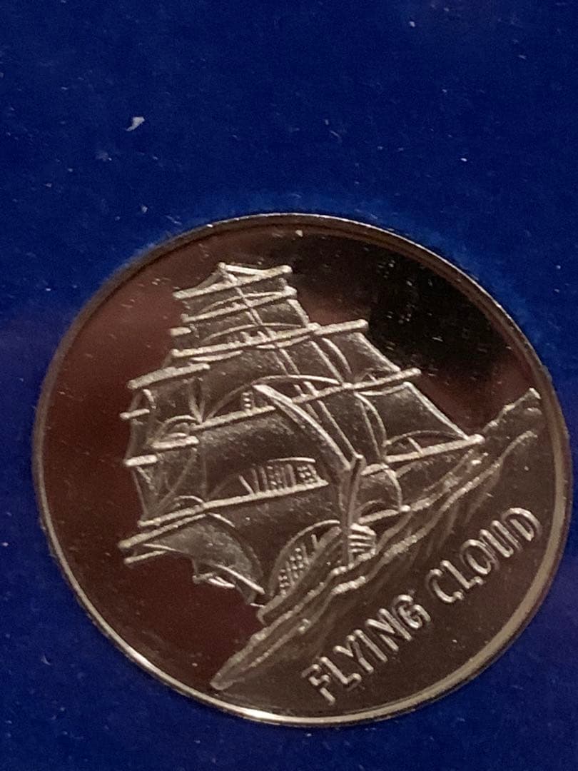 沖縄国際海洋博覧会アメリカ合衆国参加公式の記念メダル　純銀1枚　新品未使用品