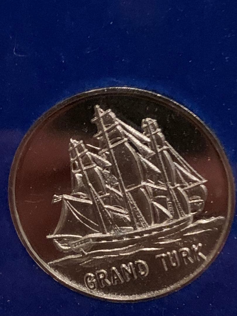 沖縄国際海洋博覧会アメリカ合衆国参加公式の記念メダル　純銀1枚　新品未使用品