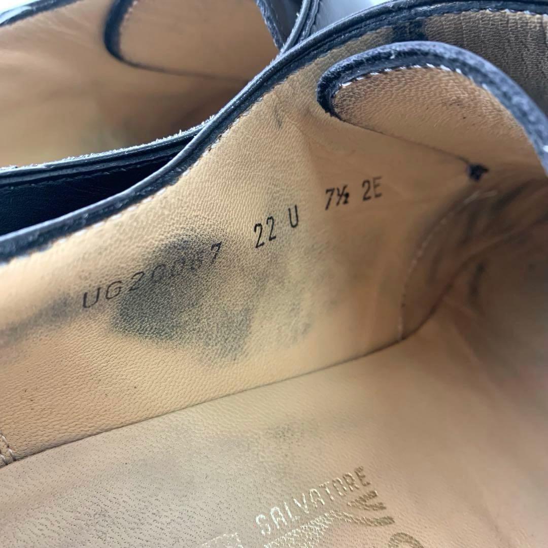 yudai　フェラガモ モンクストラップシューズ