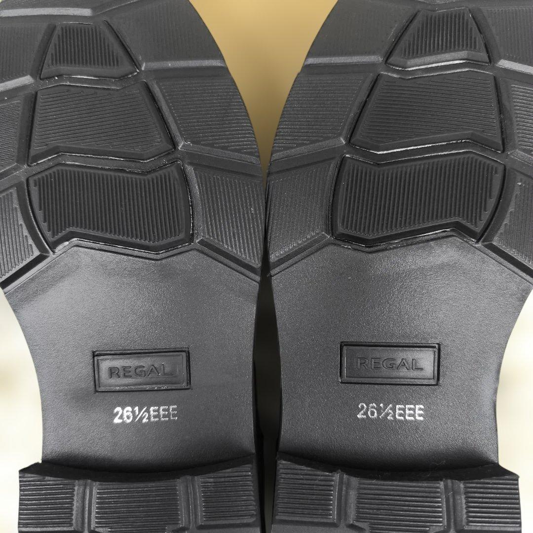 ✨未使用級✨ リーガル ドレスシューズ ゴアテックス 外羽根 Uチップ 現行 黒