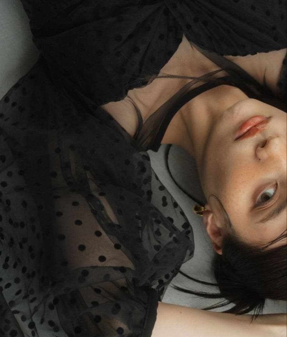 【美品】ANDRESD/アンドレスドオールインワン　パンツドレス　ブラック　Ｍ