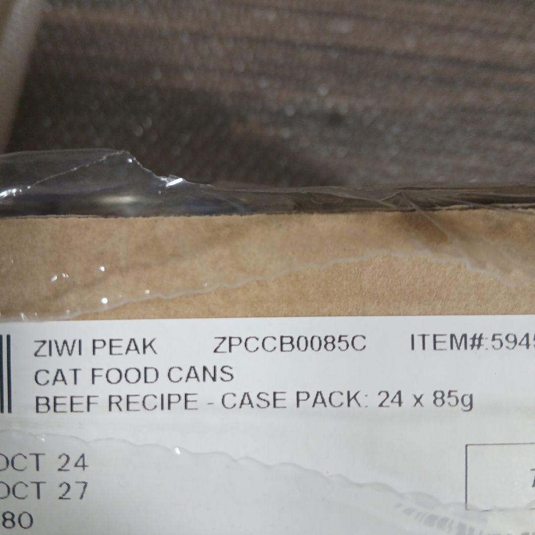 Ziwi Peak キャットフード缶 ビーフレシピ 85g×24缶