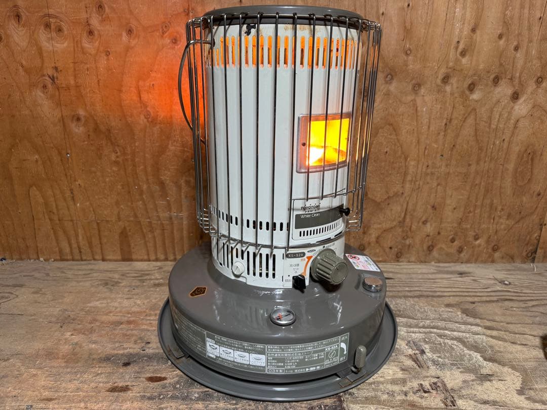 芯乾燥済 石油ストーブ トヨトミ KS-52A 分解メンテナンス済 03年製