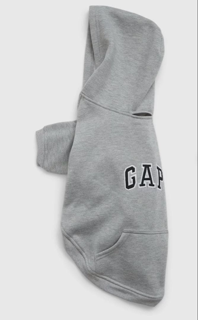 3点セットGAP ロゴ 犬 服パーカー 新品 XLサイズ ブラックグレーネイビー