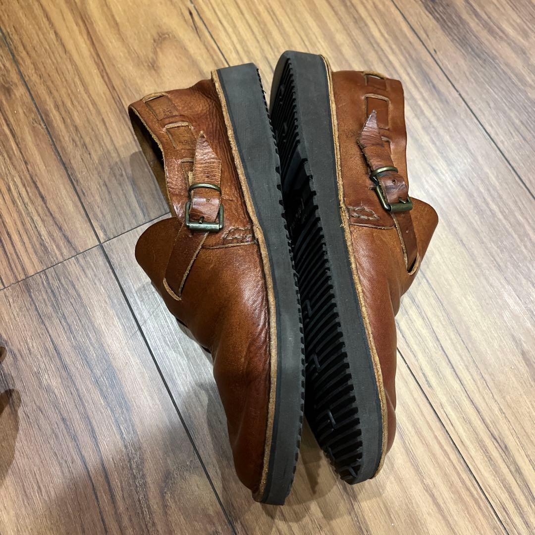 Fracap フラカップ　バケッタ　41 26.5 ブラウン　オーロラシューズ