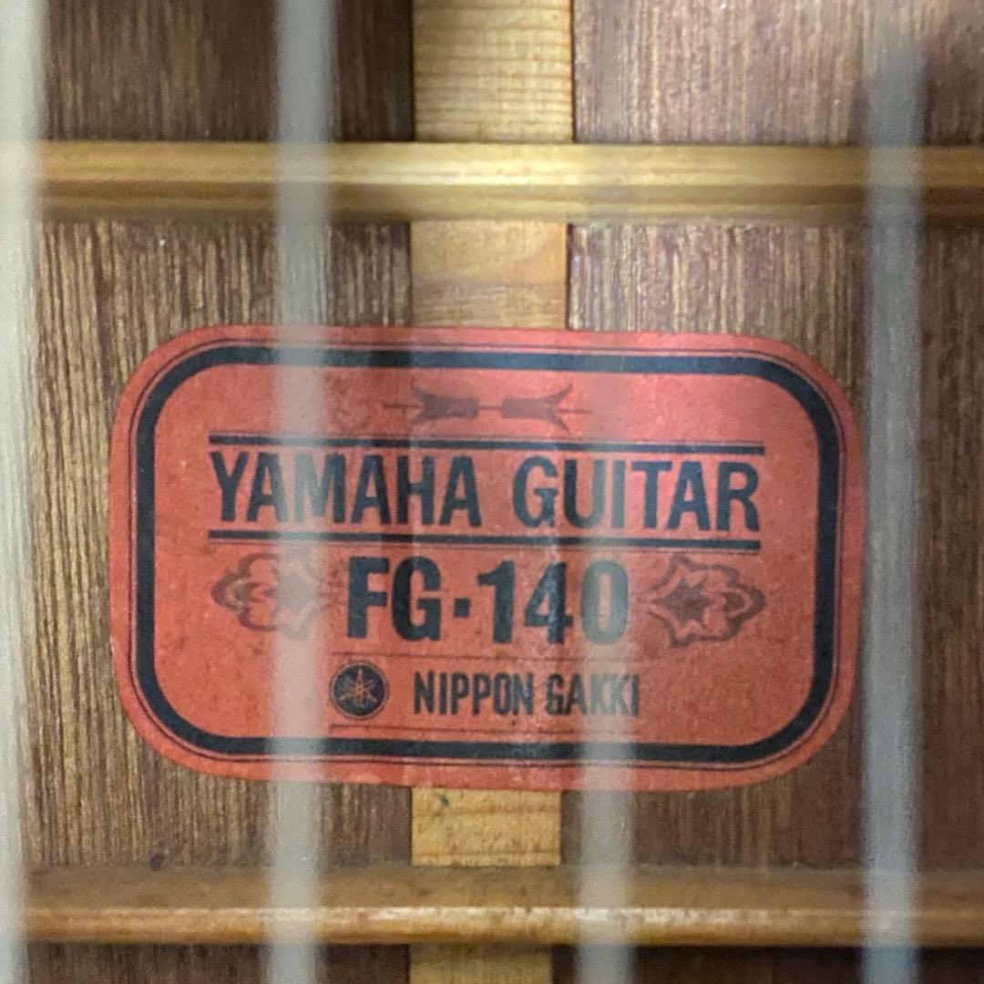 YAMAHA FG-140 赤ラベル アコースティックギター
