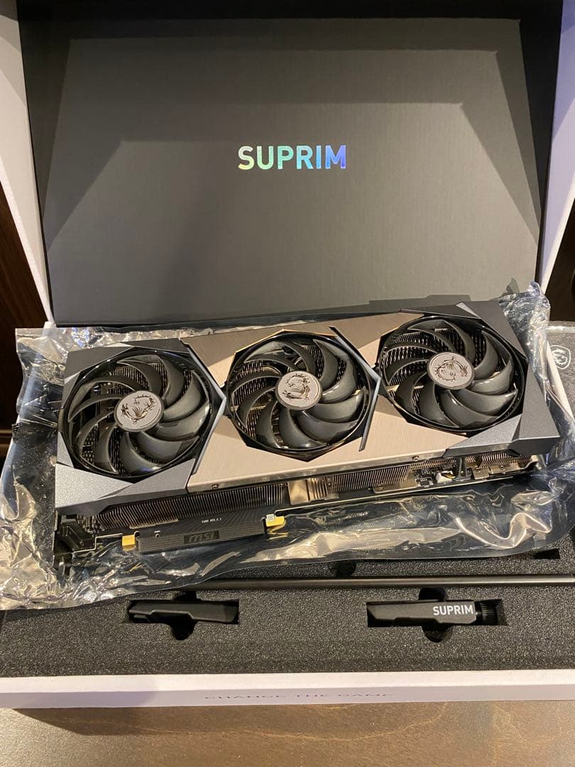 MSI RTX 3080 Ti SUPRIM X 12G マイニング歴なし