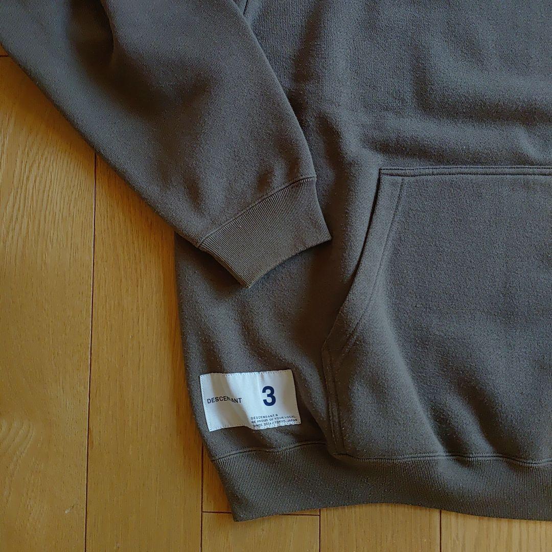 DESCENDANT パーカー　ブラウン　サイズ3(L)
