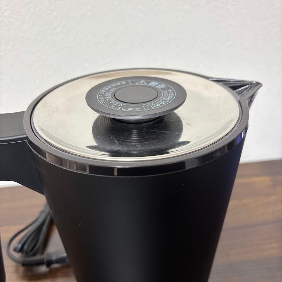 保証付★タイガー魔法瓶 電気ケトル 温度調節 PTQ-A100KO ブラック