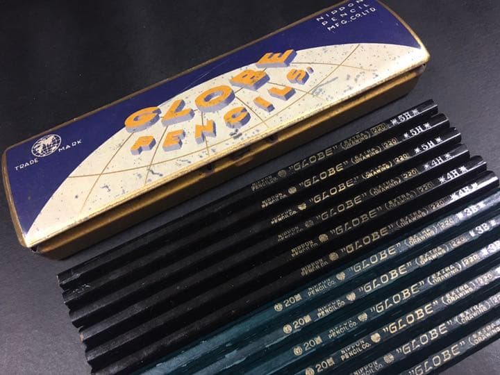廃盤品／レトロ　GLOBE鉛筆