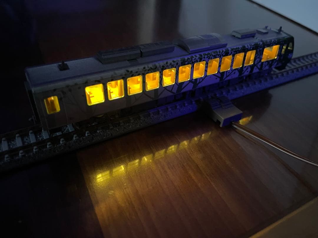 Nゲージレア　リゾートしらかみ橅編成　室内灯付き