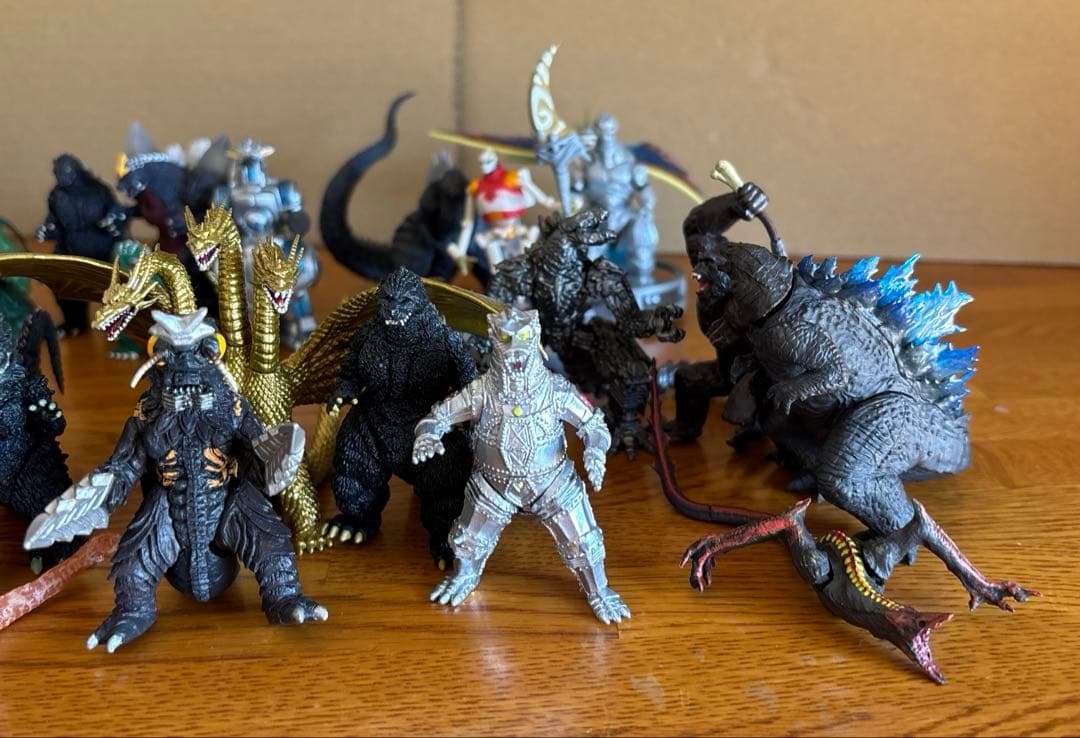 （まとめ売り）ガシャポン ゴジラHG D+ 01〜07 フィギュア28体