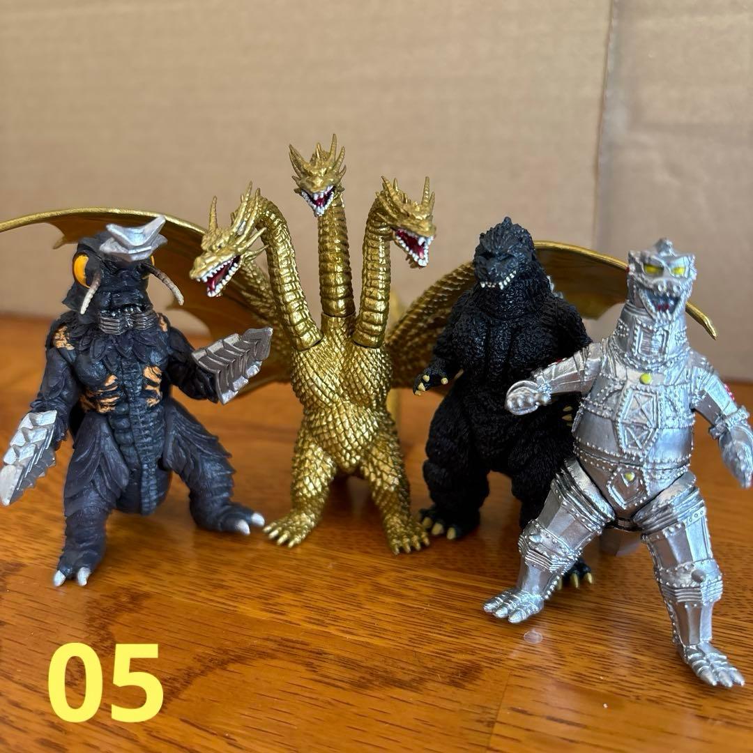 （まとめ売り）ガシャポン ゴジラHG D+ 01〜07 フィギュア28体