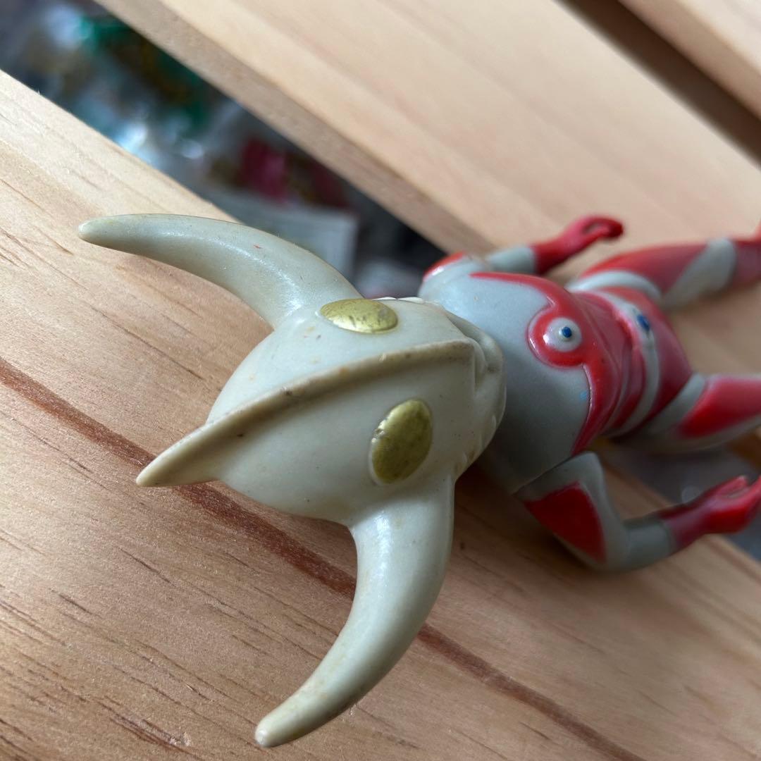 ウルトラマン　ウルトラの父　ソフビ　ブルマァク　当時物　年代物