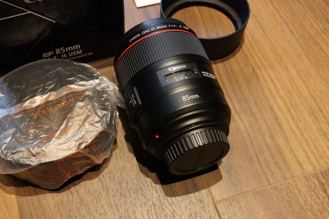 新品CANON EF85mm F1.4L IS USM