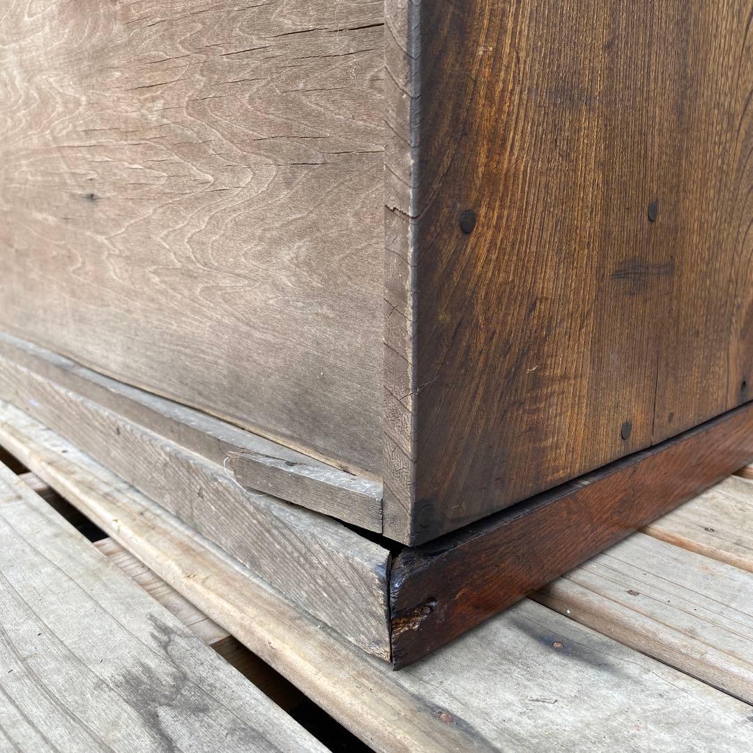 時代物 飾り棚 収納 ローチェスト 古家具 古民家 大正 骨董品 インテリア