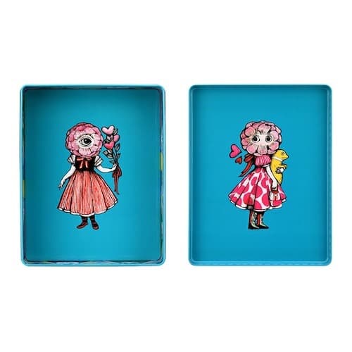 雑貨908／ホルベイン×ヒグチユウコ2024 角缶 YH-TB8 おひめさま