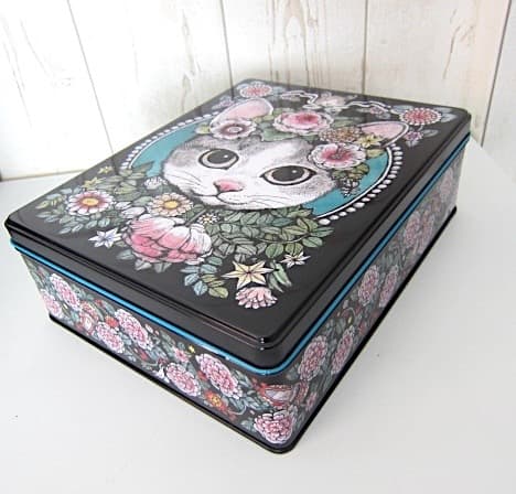 雑貨908／ホルベイン×ヒグチユウコ2024 角缶 YH-TB8 おひめさま