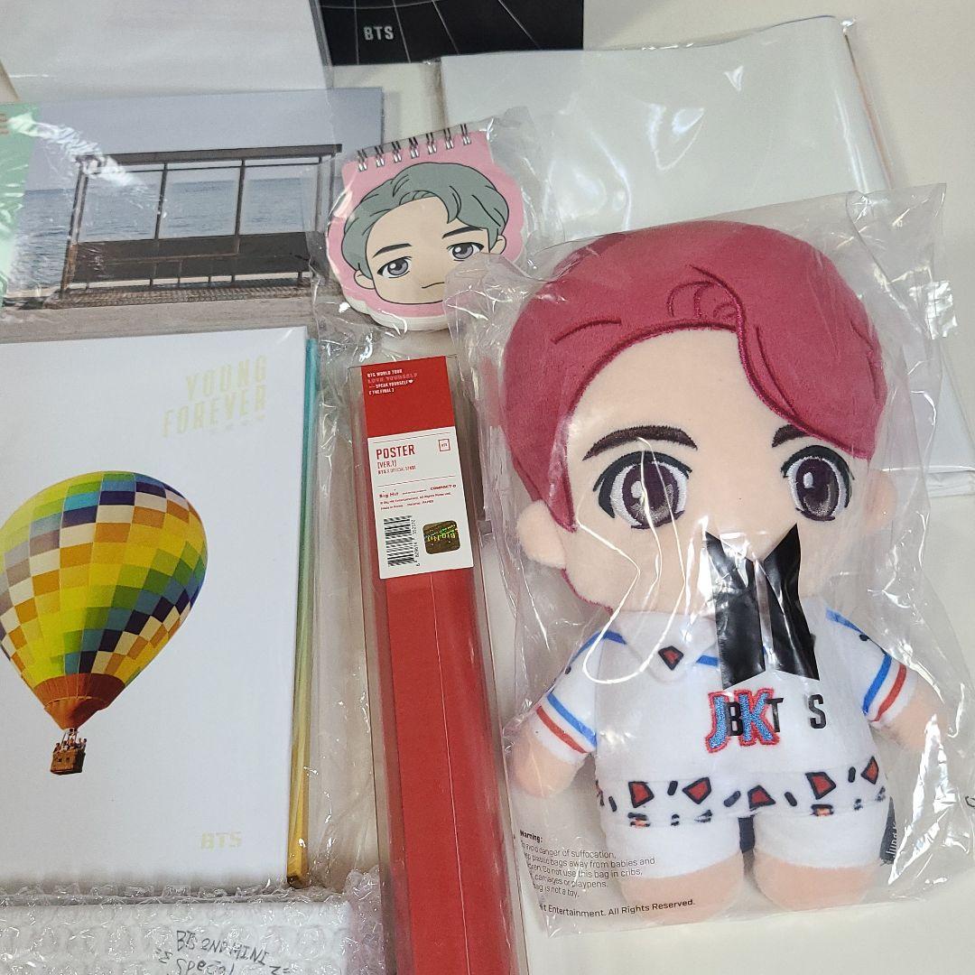 bts アルバムセット LuckyBOX 団扇 フラッグ グクテテ