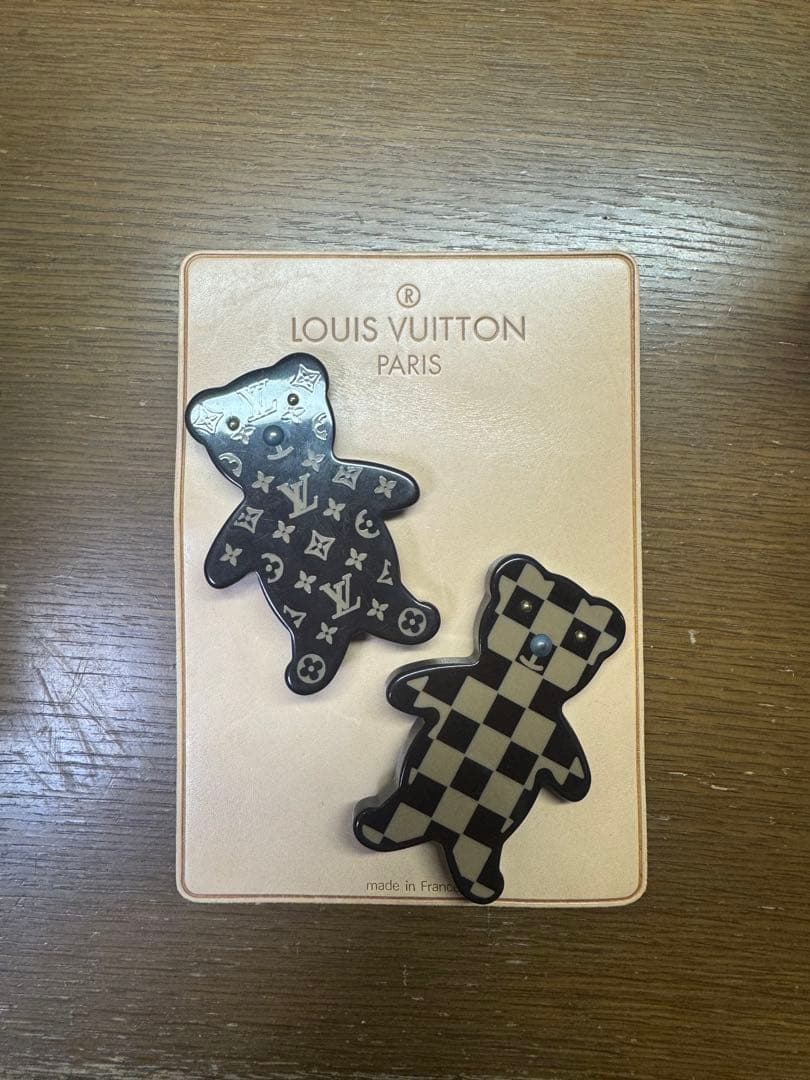 【美品】ルイヴィトン テディベアピン