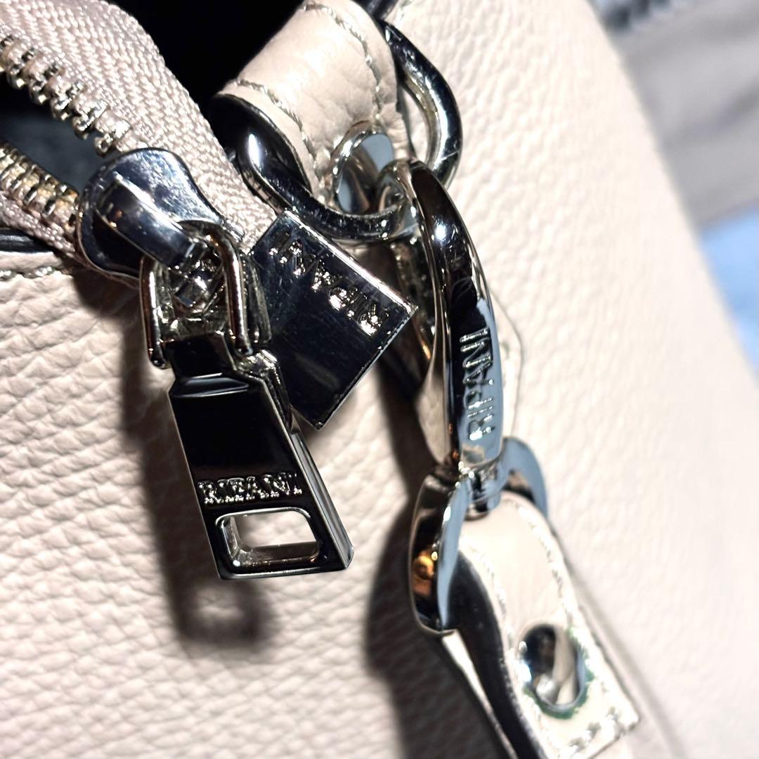 美品 RIPANI ムートンレザーコンビ2WAYバッグ TOMORROWLAND