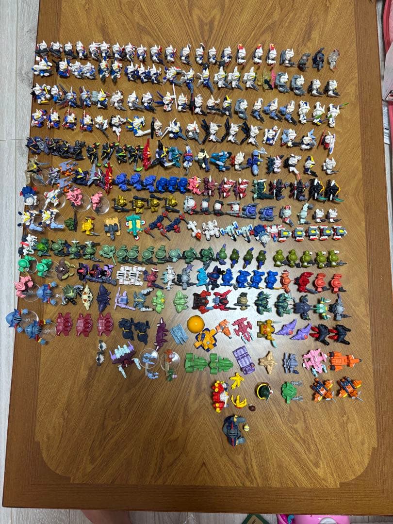 機動戦士ガンダムガチャポンSDガンダムフルカラー 、カスタム 260個まとめ売り