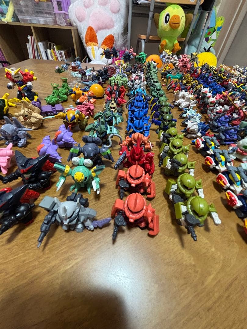 機動戦士ガンダムガチャポンSDガンダムフルカラー 、カスタム 260個まとめ売り