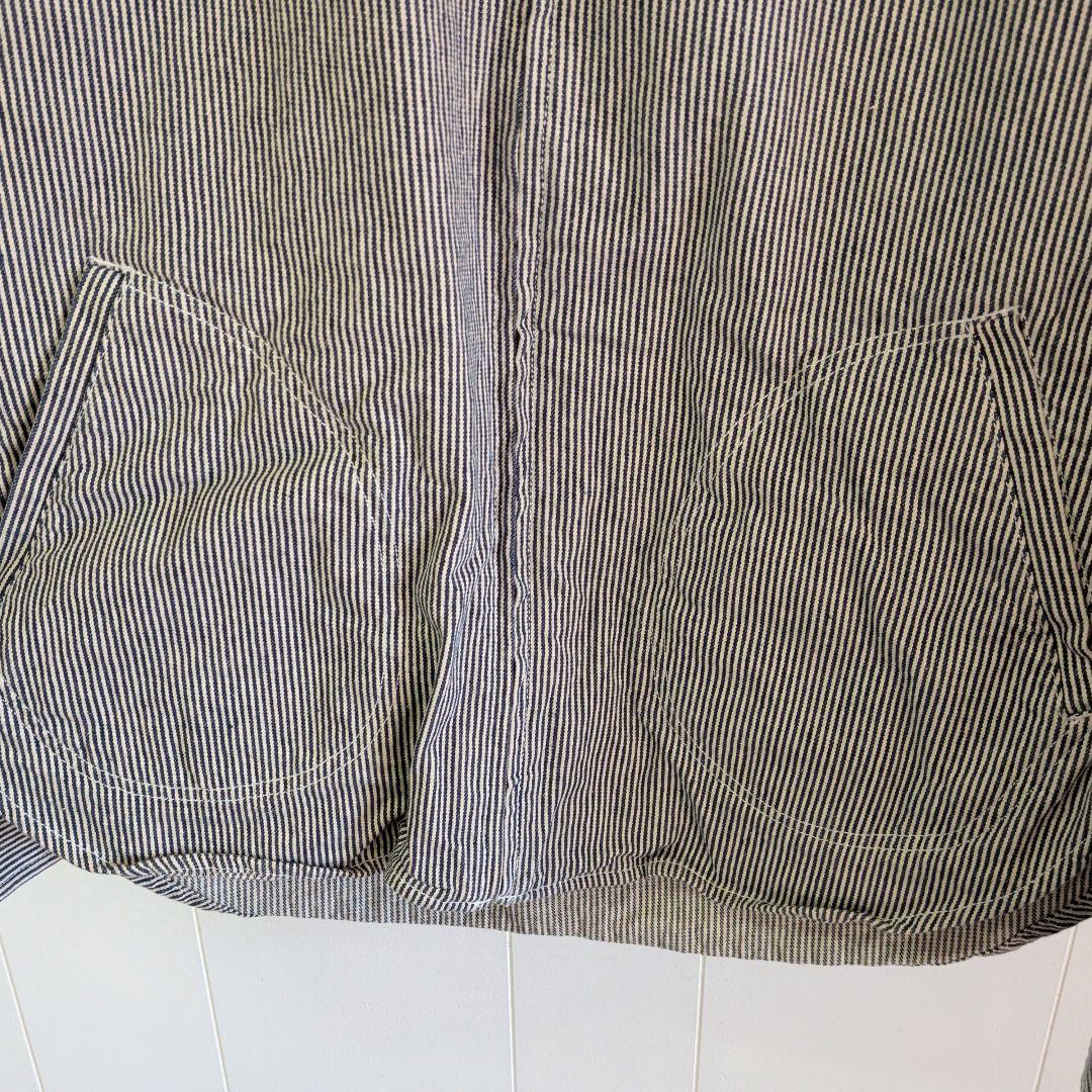 ジャケット・アウター stussy tribe hooded jacket M stripe