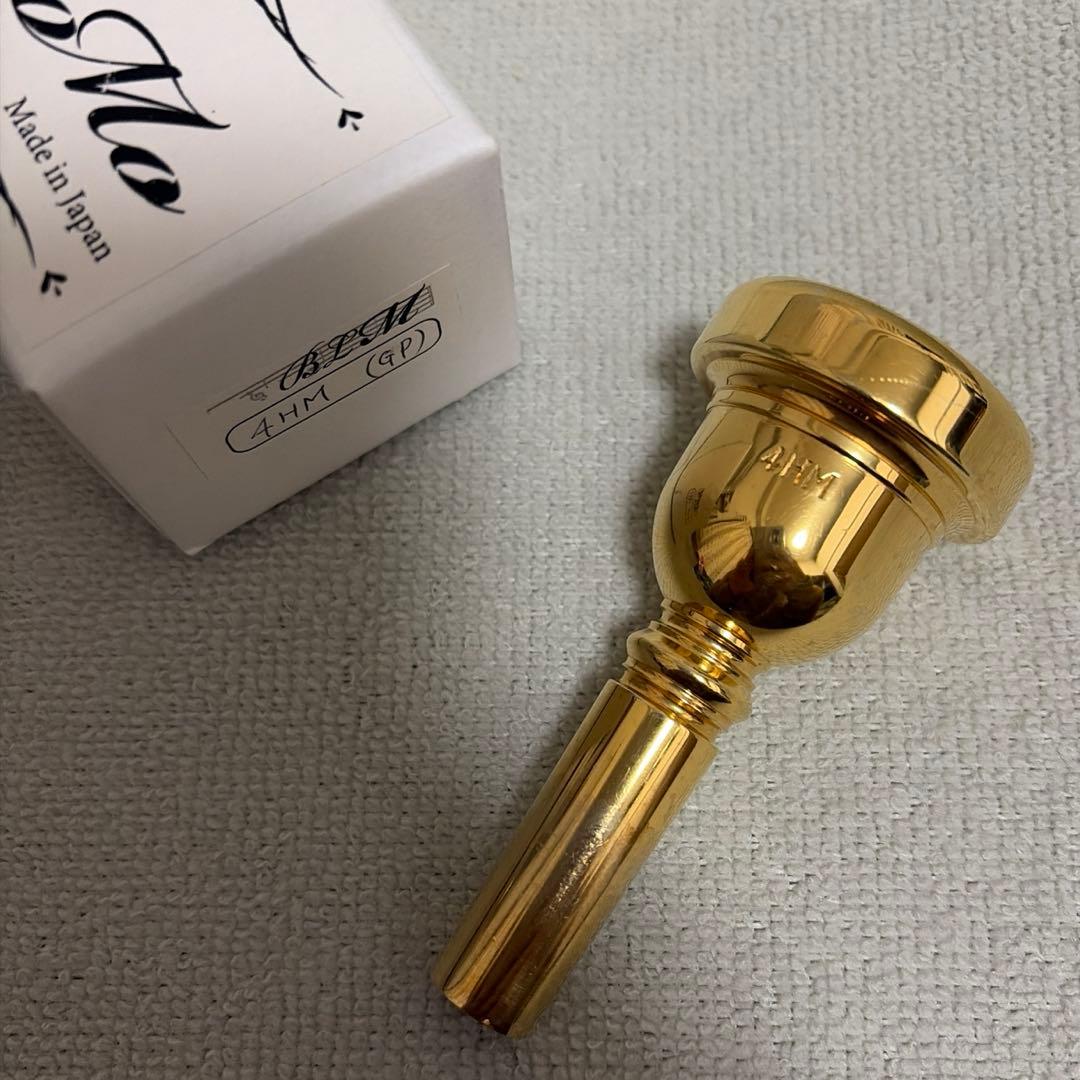 ブラスモモ 4HM トロンボーン太管マウスピース GP