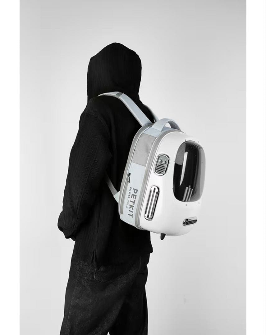 PETKIT P7704-WH ペットキャリーバッグ ホワイト