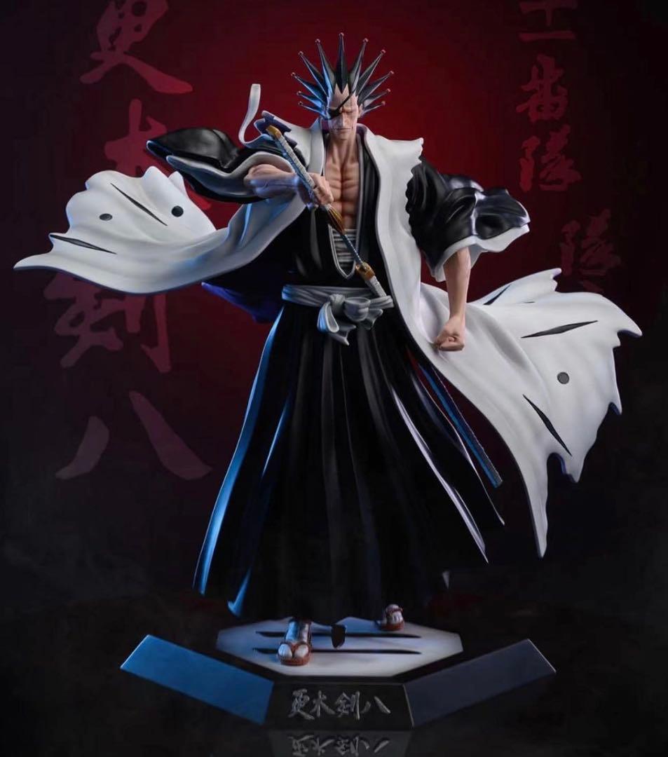 BLEACH 更木剣八 ガレージキット ガレキ スタチュー①⑧