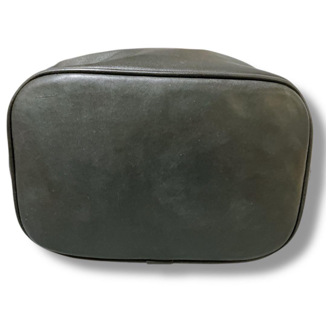 オールドコーチ 良品 ヴィンテージ レザー アクセサリーポーチ ダークブラウン