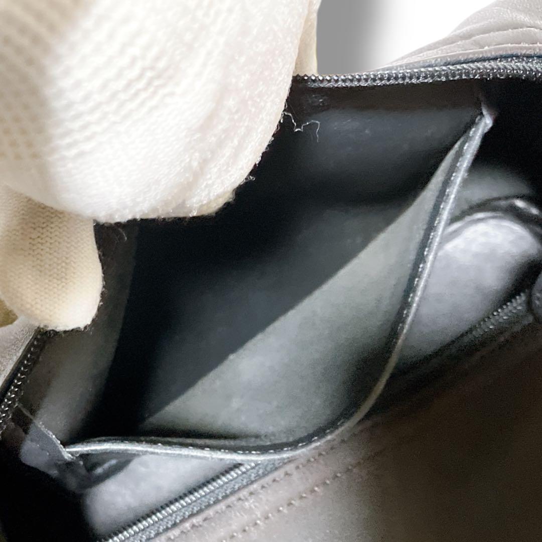 オールドコーチ 良品 ヴィンテージ レザー アクセサリーポーチ ダークブラウン