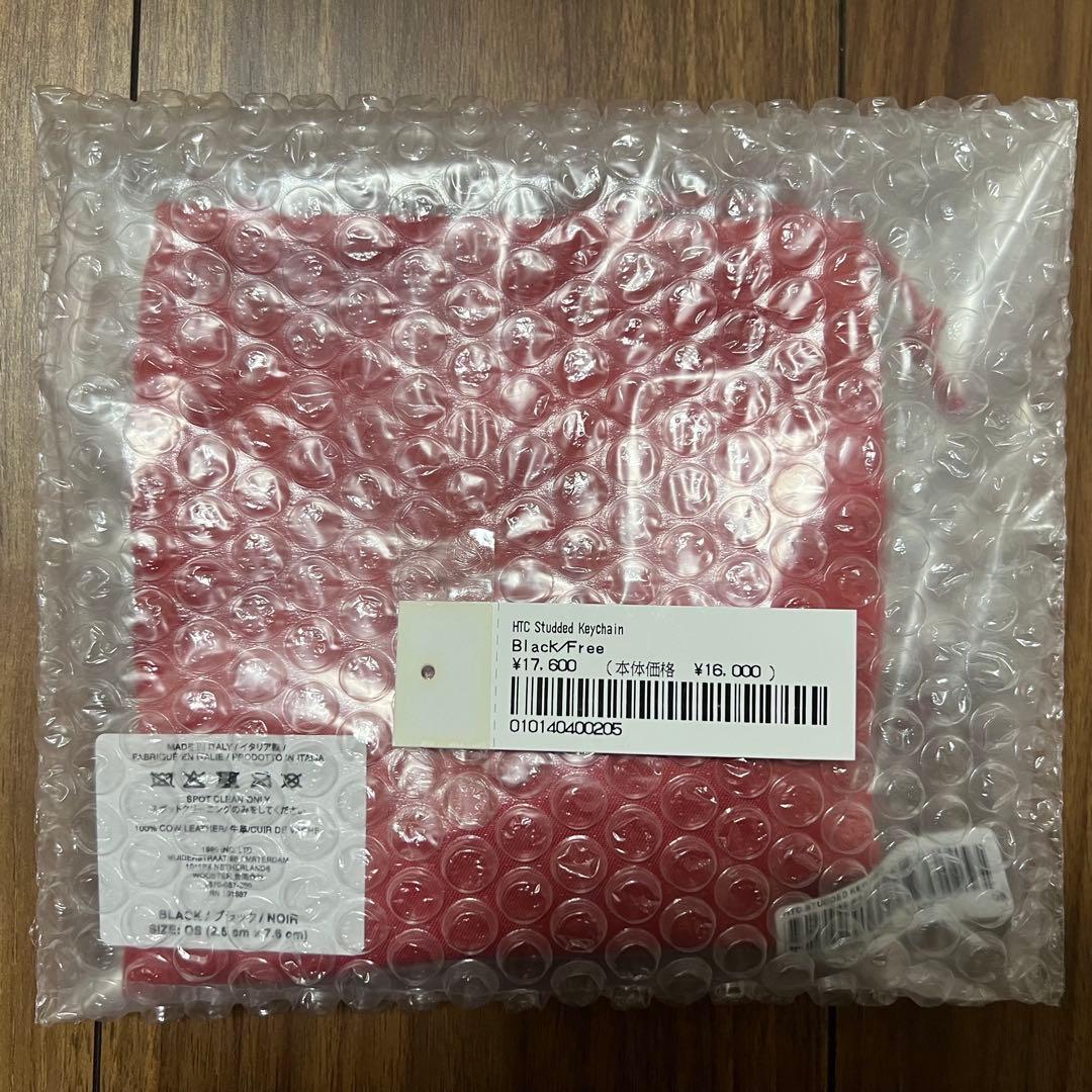 supreme HTC studded keychain 黒