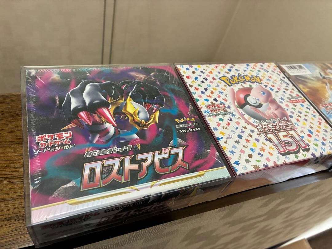 ポケモンカード　5BOX シュリンク付き　ケース付き