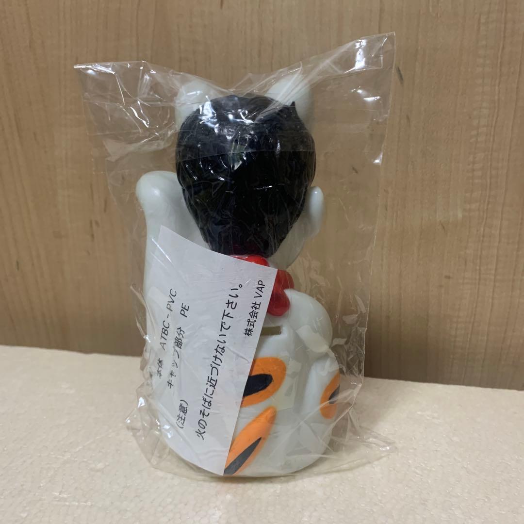 【未使用】天才たけしの元気が出るテレビ 招き猫 ソフビ貯金箱 ビートたけし