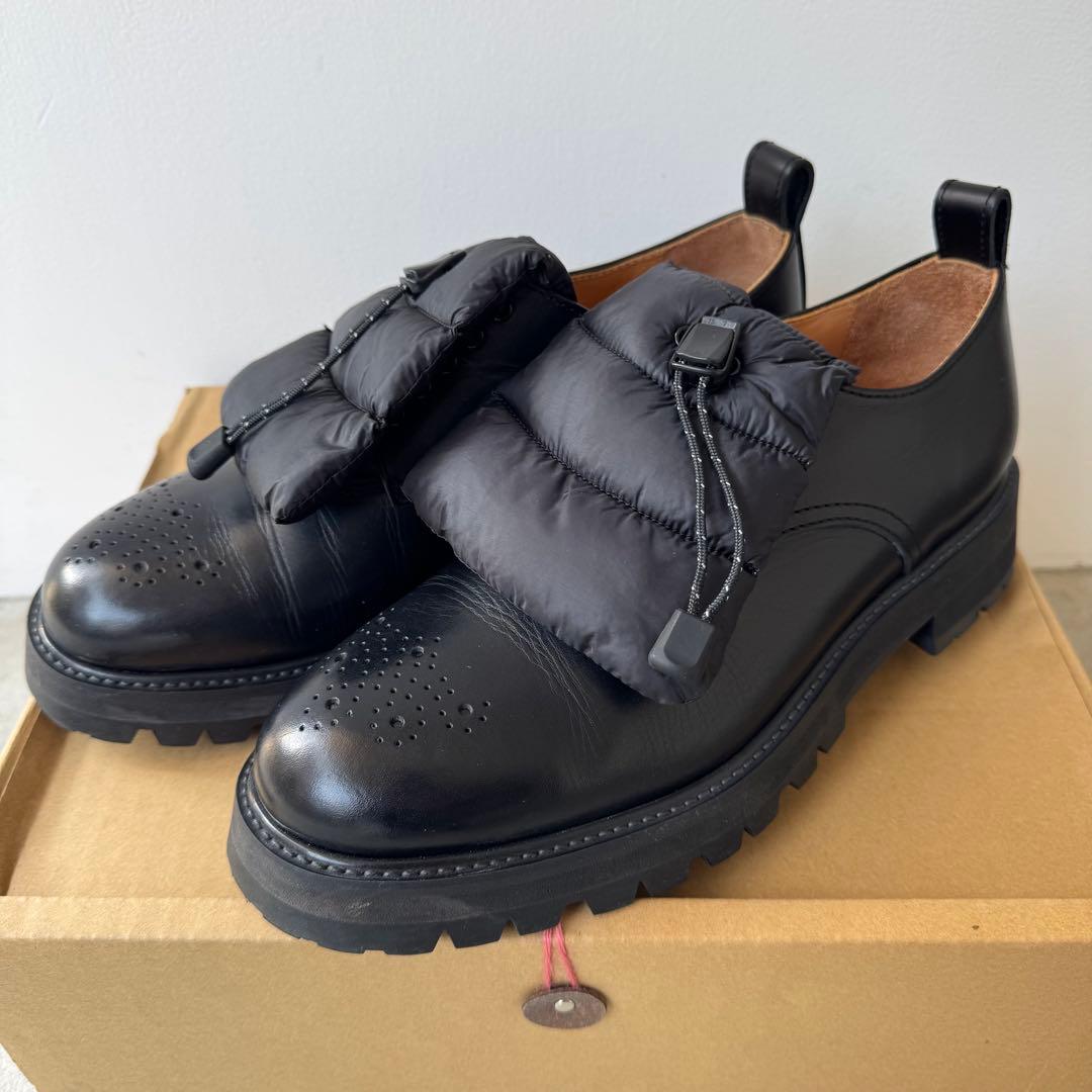 美品 Hender Scheme padded blucher 6 ブラック