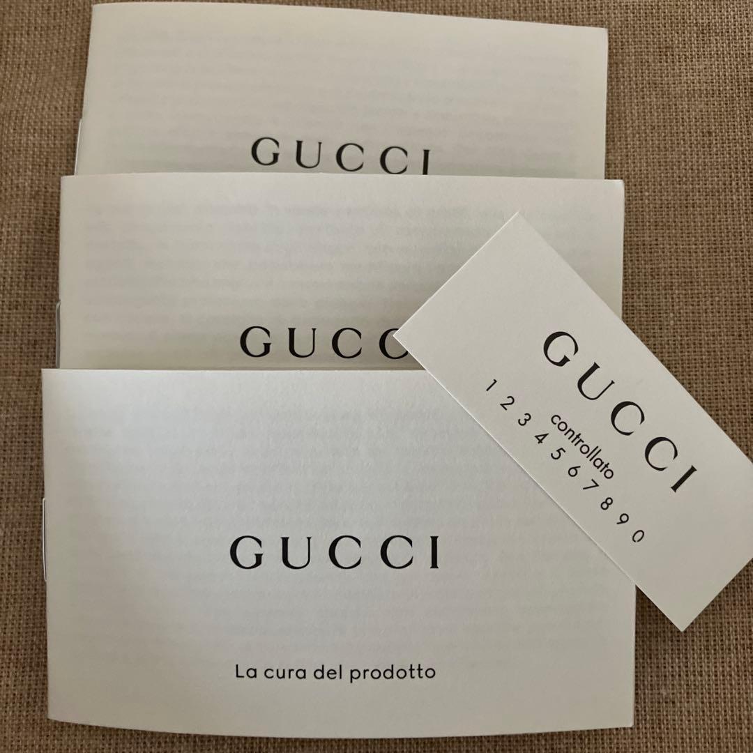 新品未使用品 GUCCI ラージノート シェリーライン