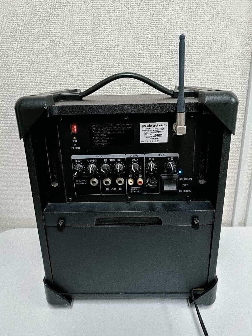 audio-Technica ワイヤレスアンプ ワイヤレスマイク セット