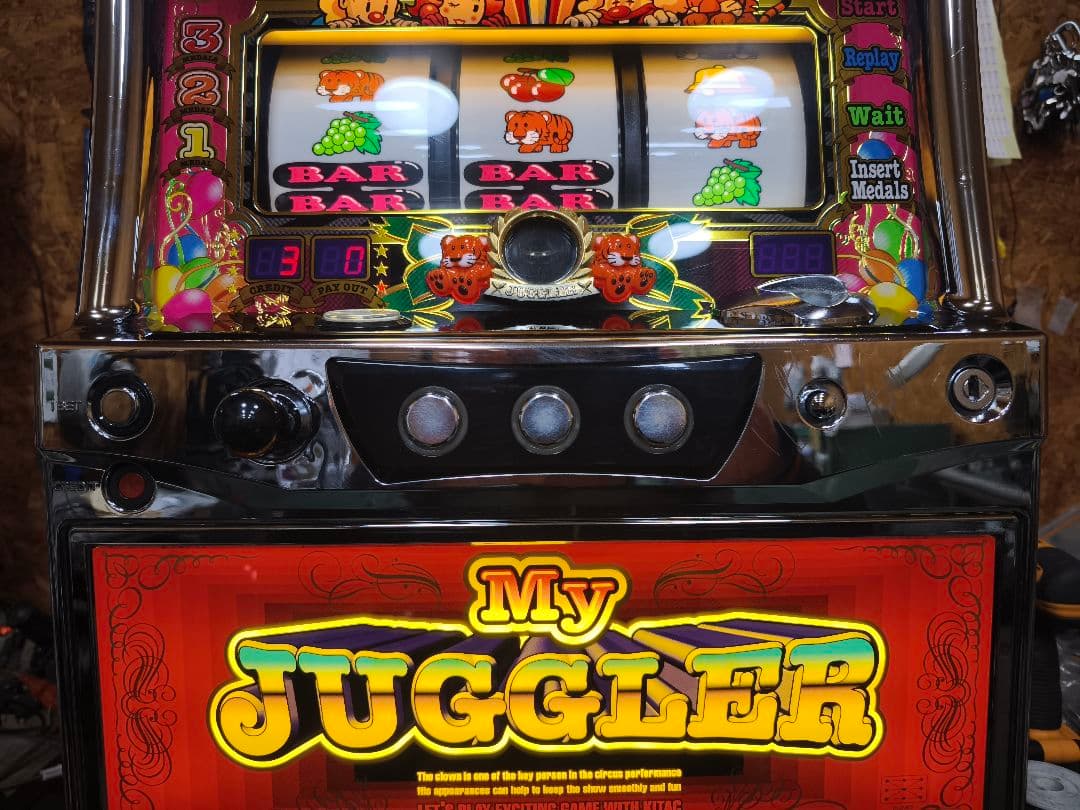 【コアラのマンチー】マイジャグラーIII メダル不要機付