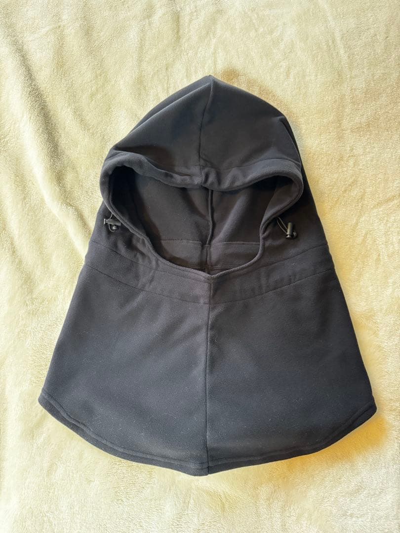小物 YOKE / FLEECE BALACLAVA BLACK