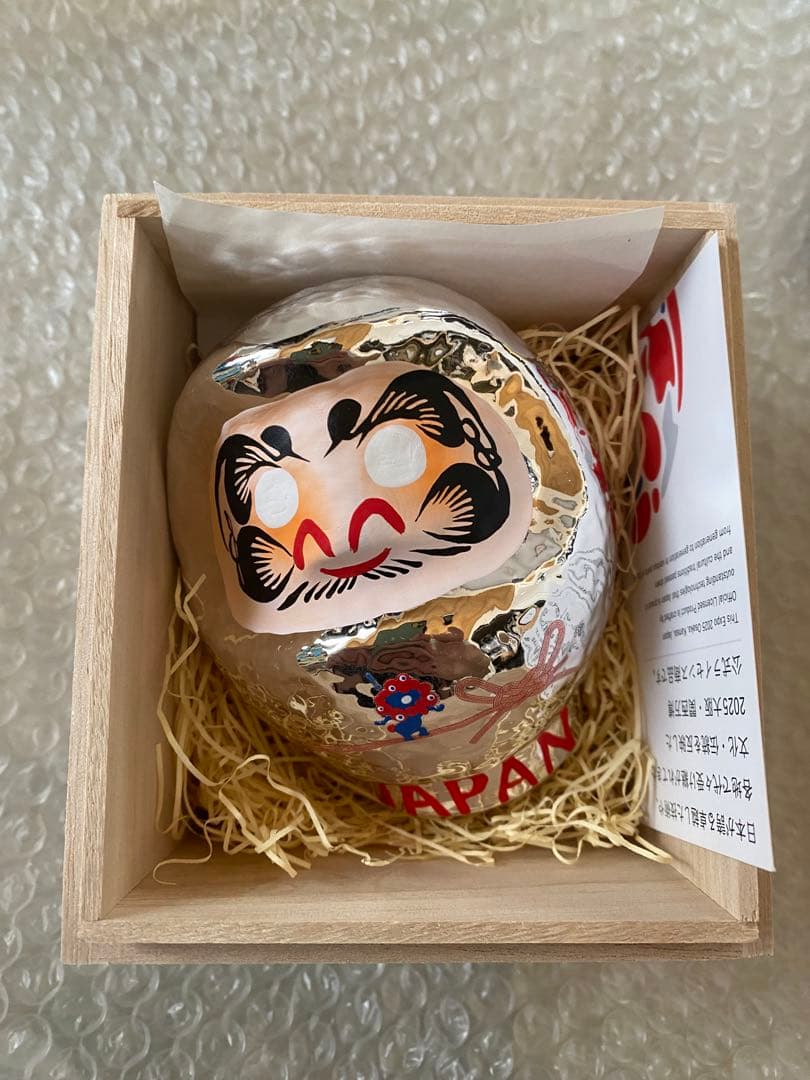 ミャクミャク 高崎だるま シルバー&ゴールド　　EXPO2025 万博