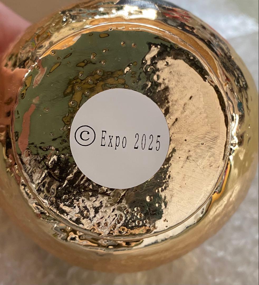 ミャクミャク 高崎だるま シルバー&ゴールド　　EXPO2025 万博