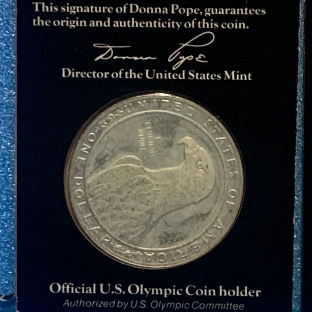 ロサンゼルスオリンピック 記念 銀貨