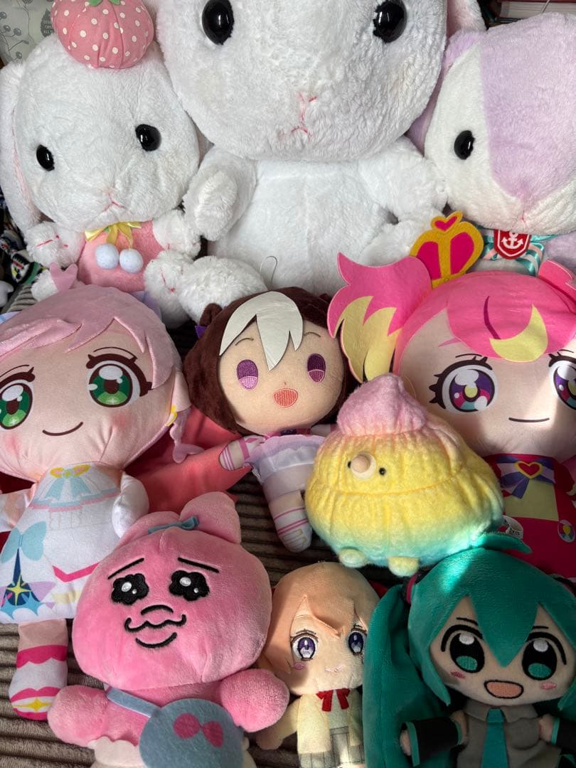 d*9様 女の子　ぬいぐるみ　セット　まとめ売り　初音ミク　おぱんちゅうさぎ　プ