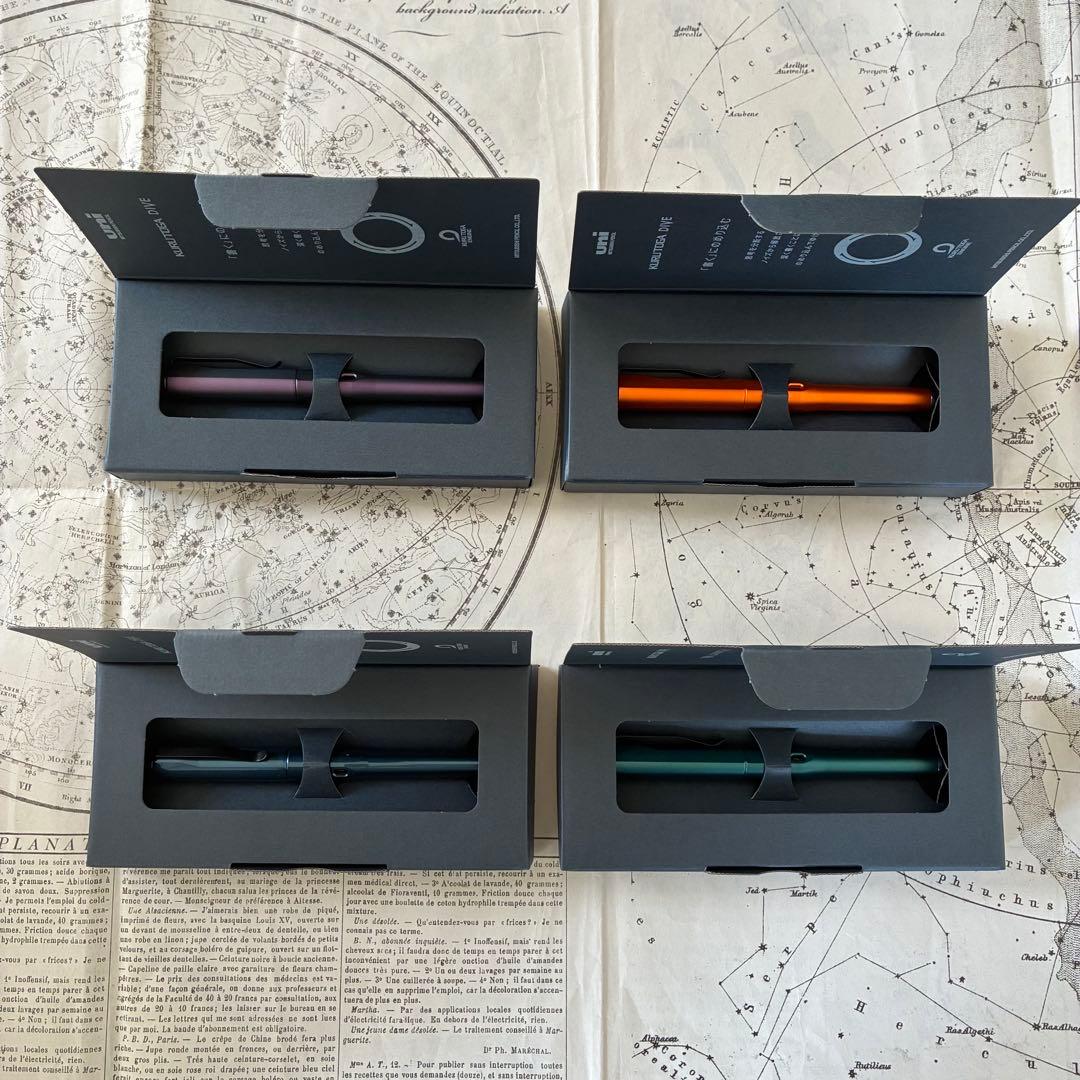 新品未使用uni KURUTOGA DIVE シャープペンシル 4本セット