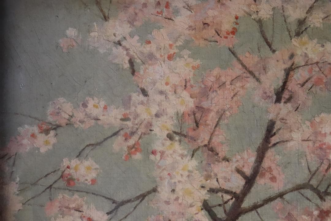 真作保証 西洋美術 ヨーロッパ絵画 「少女と女性」油彩20号 18～19世紀古画