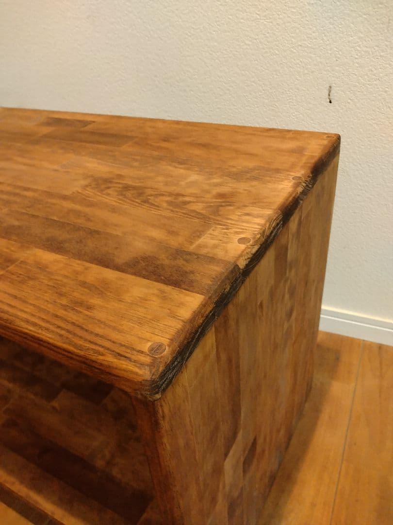 木製　ハンドメイド　オーダー　テレビ台　水槽台　ワトコオイル　シェルフ　棚