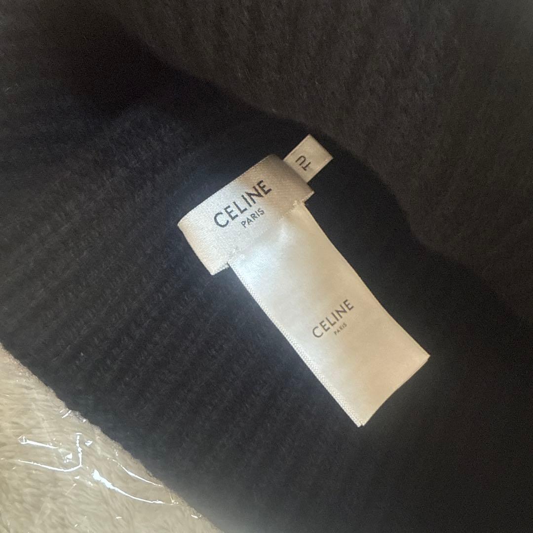 クリーニング済み　セリーヌニット帽